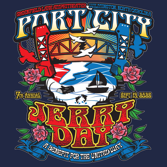 Port City Jerry Day - Zip Up Hoodie