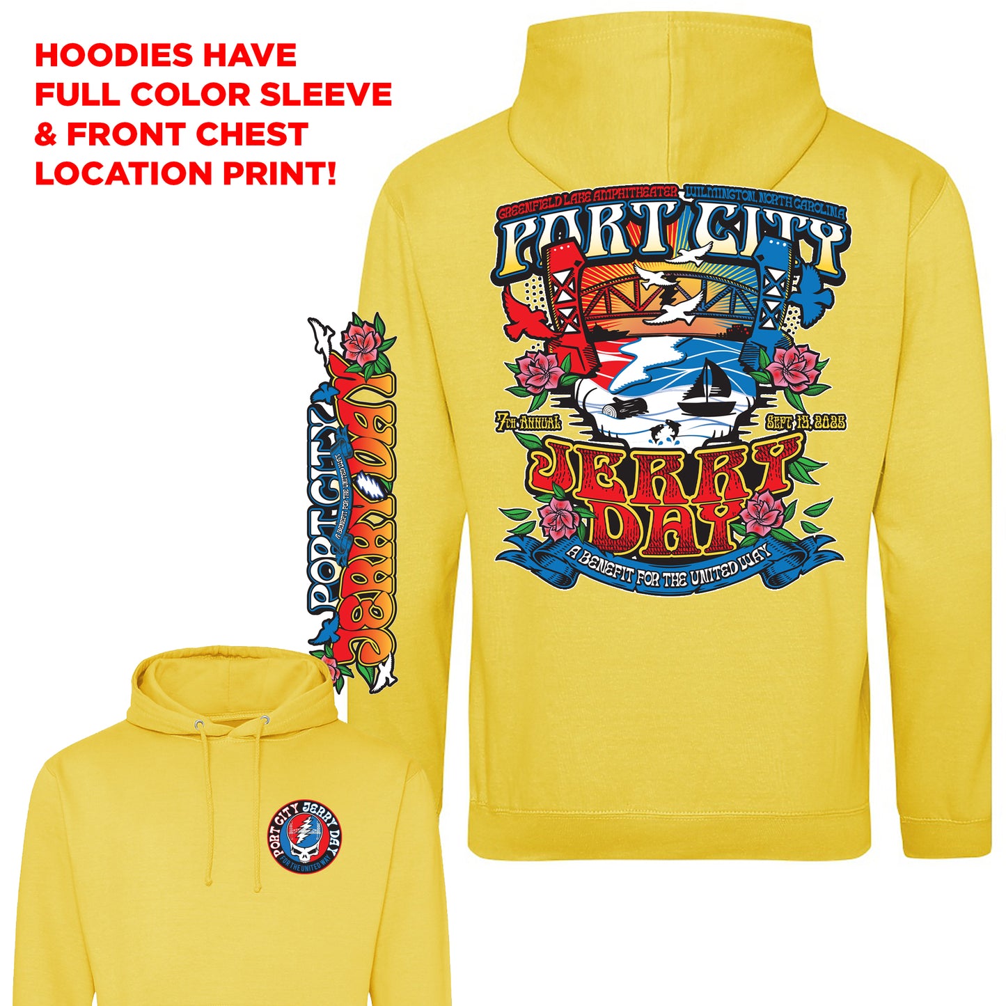 Port City Jerry Day - Official Shirt 2025