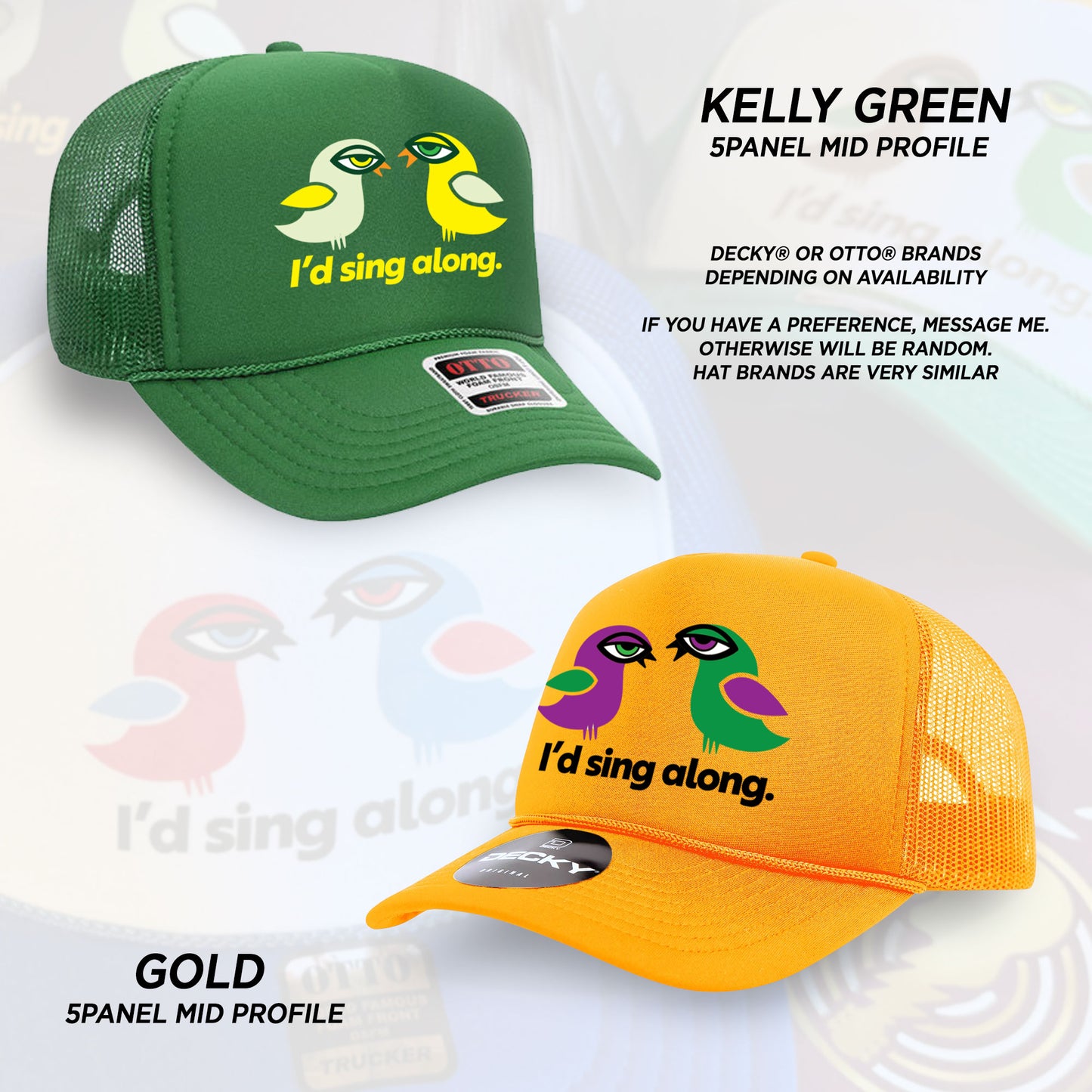 Sing Along Foamie Cap