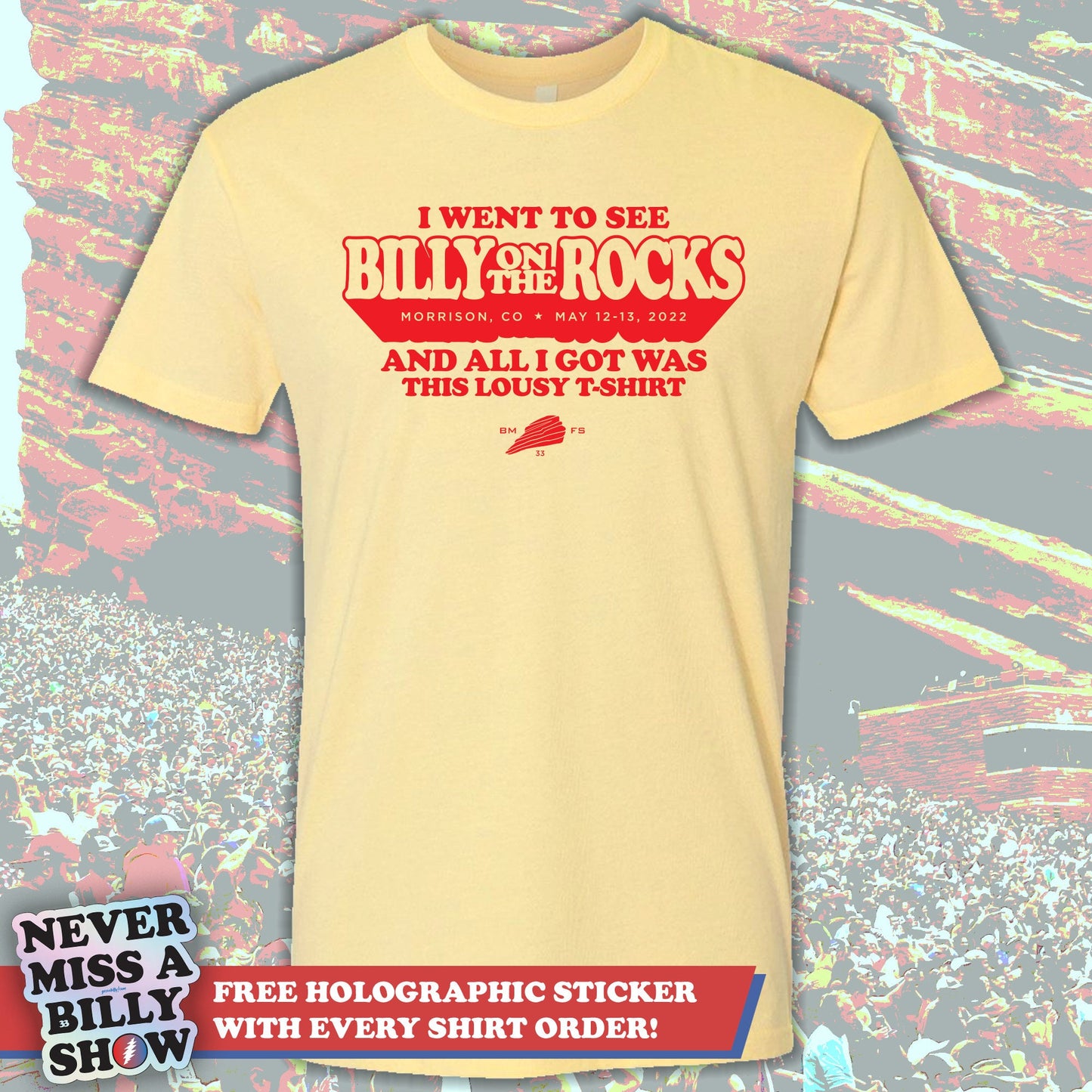 Billy on the Rocks - LIMITED EDITION