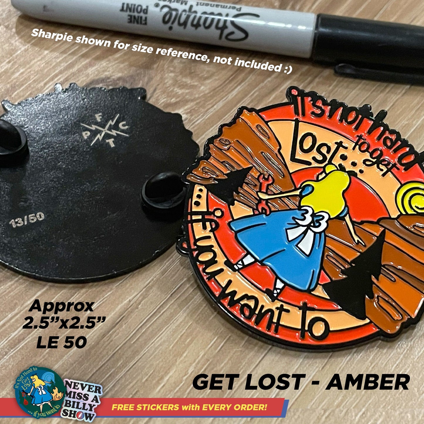 Get Lost (on the Rocks) - Amber Variant