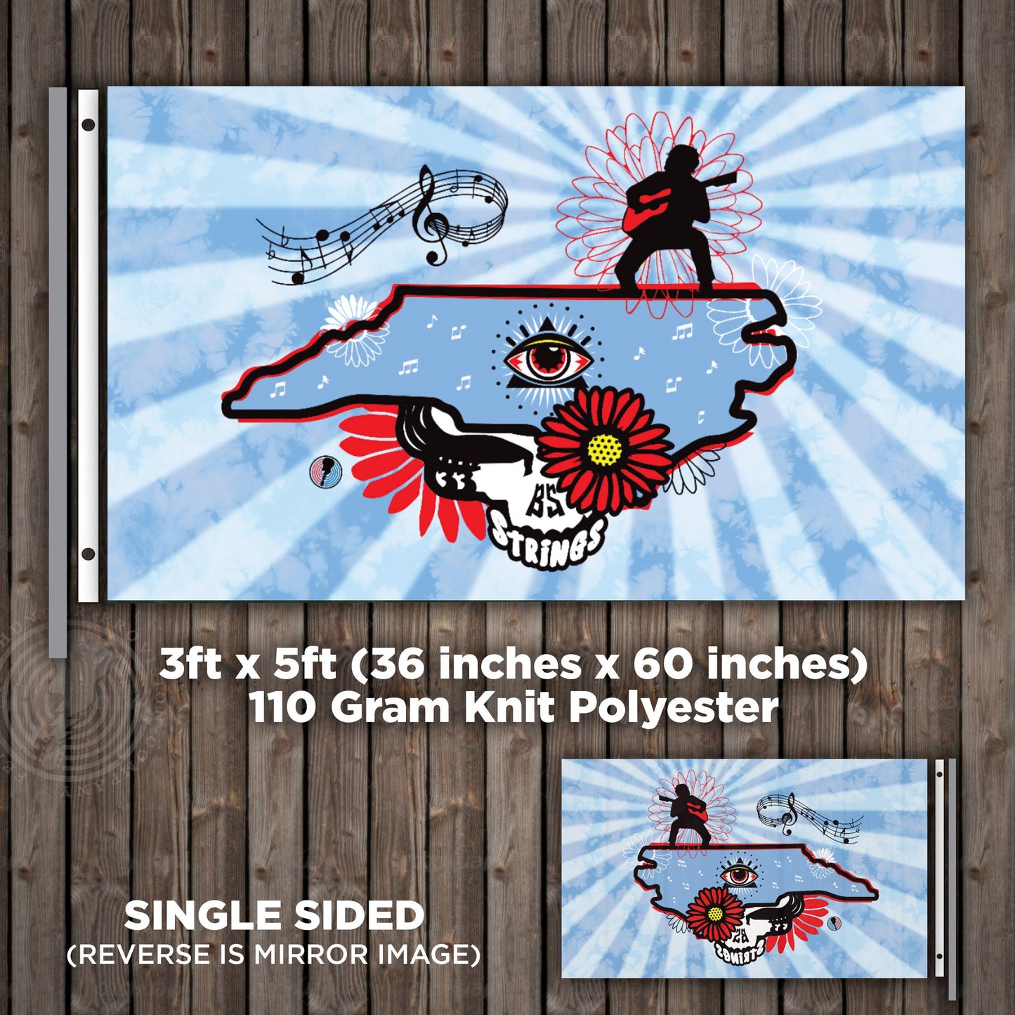 NC Strings Flag