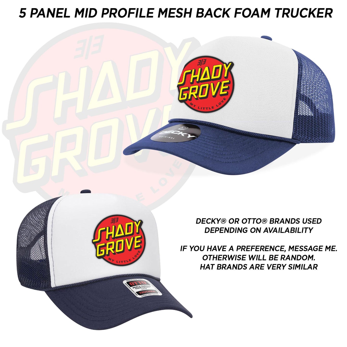 Shady Grove Foam Trucker Hat