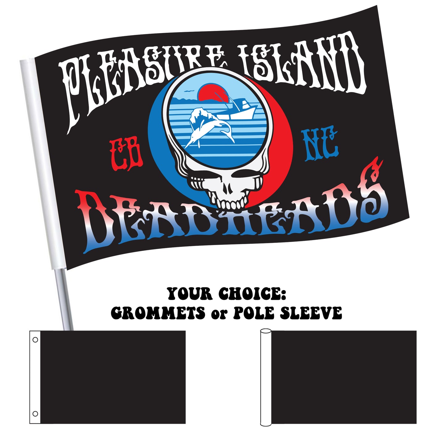 PI Deadheads Fundraiser - Flag