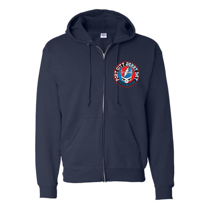 Port City Jerry Day - Zip Up Hoodie