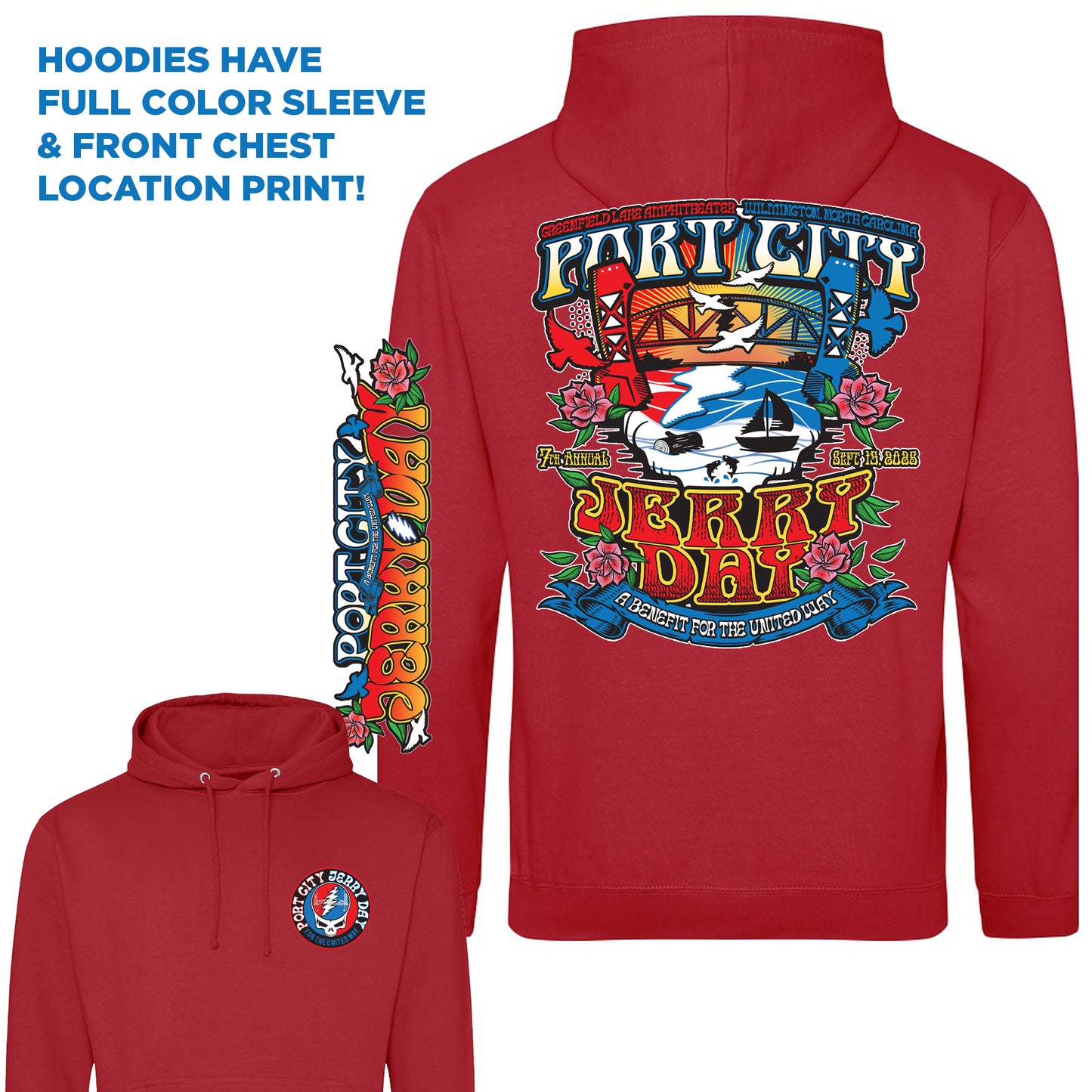 Port City Jerry Day - Official Shirt 2025