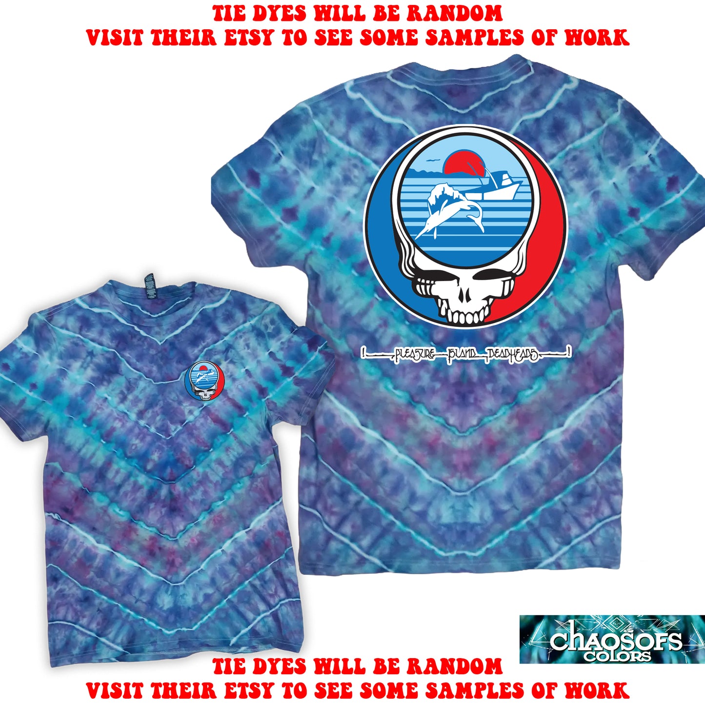PI Deadheads Fundraiser - Dyed Tee