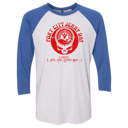 Port City Jerry Day UW Vintage Raglan