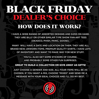 Black Friday Dealer's Choice