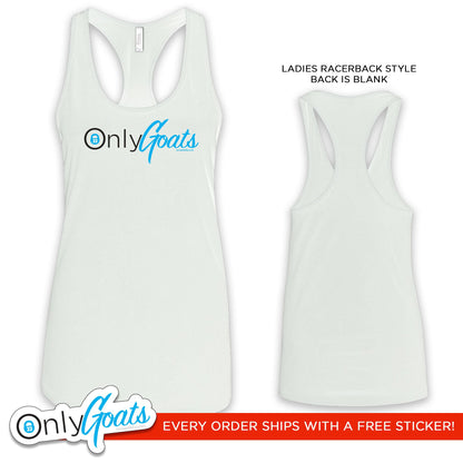 Only Goats - Ladies Racerback