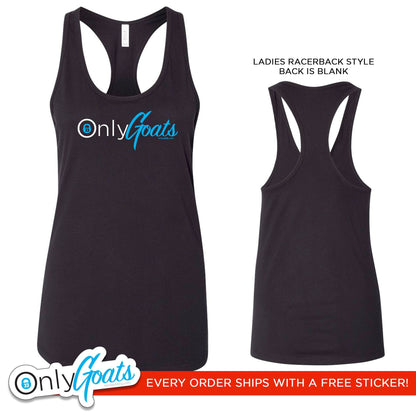 Only Goats - Ladies Racerback