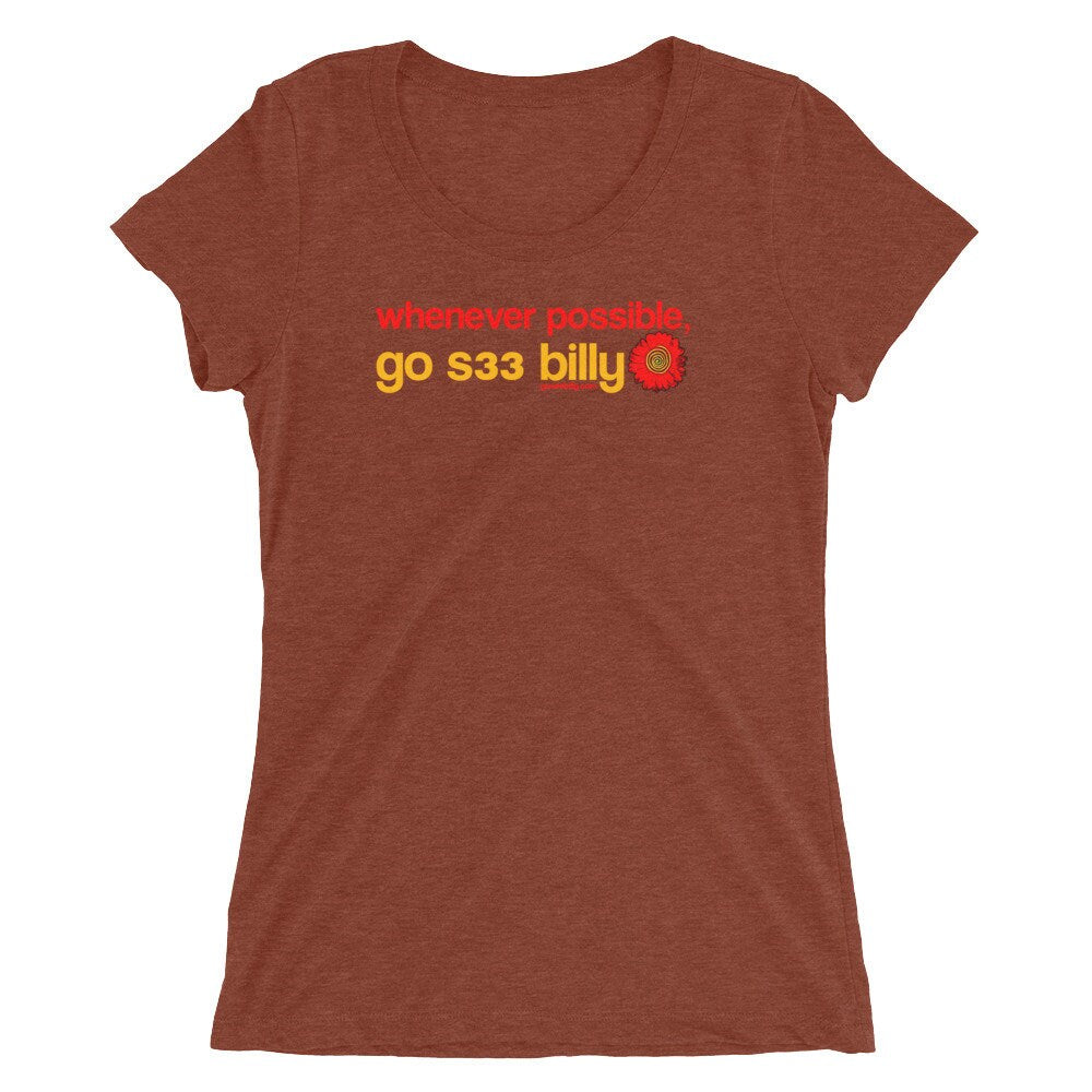Whenever Possible, Go! with Red Daisy