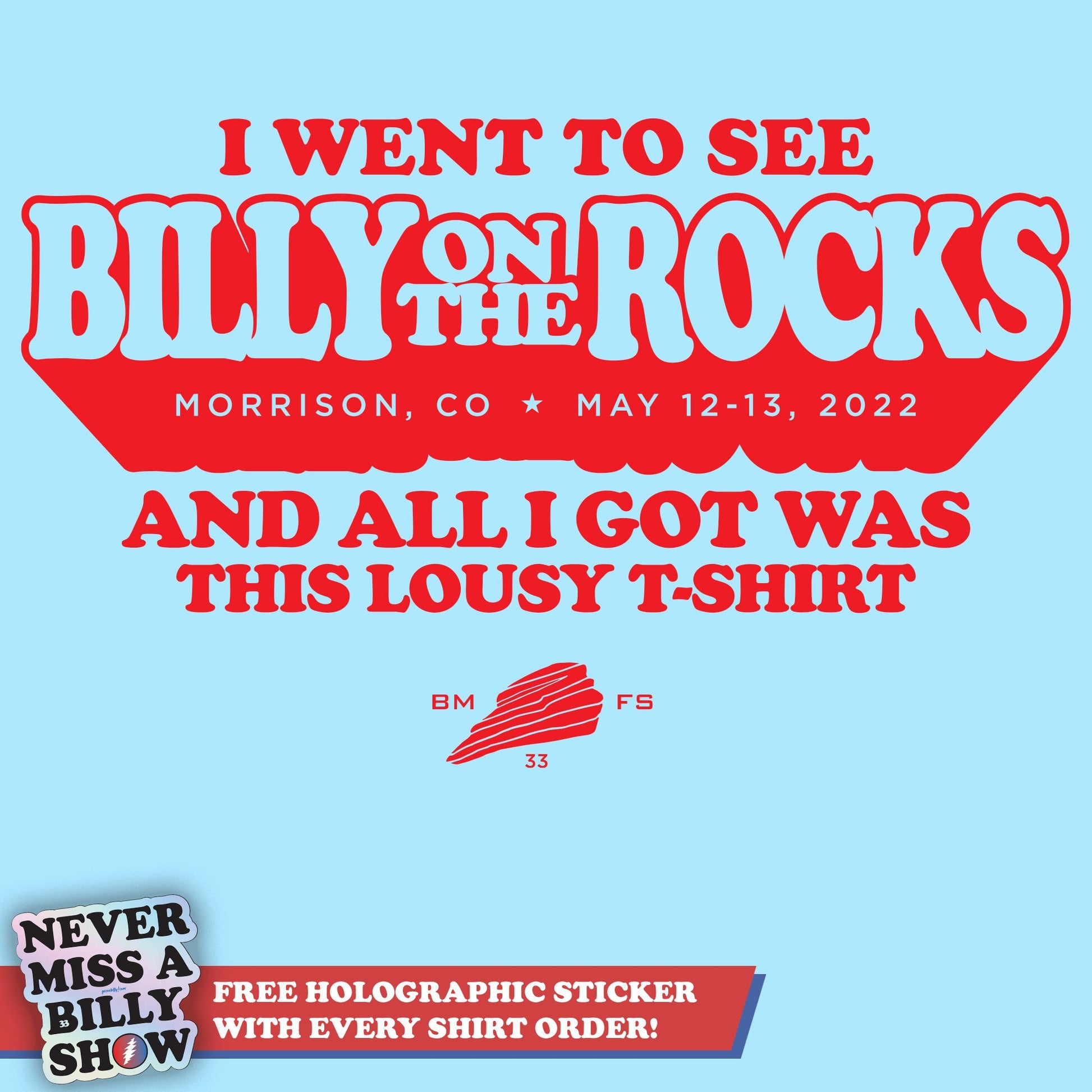 Billy on the Rocks - LIMITED EDITION