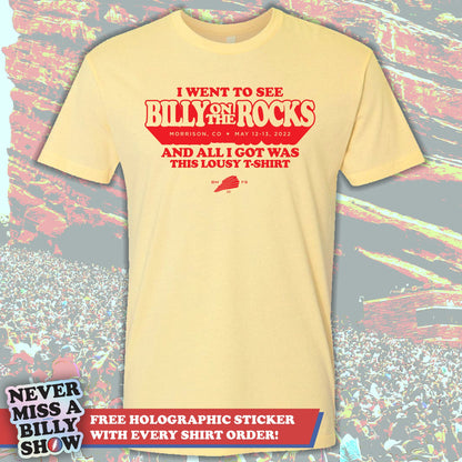 Billy on the Rocks - LIMITED EDITION