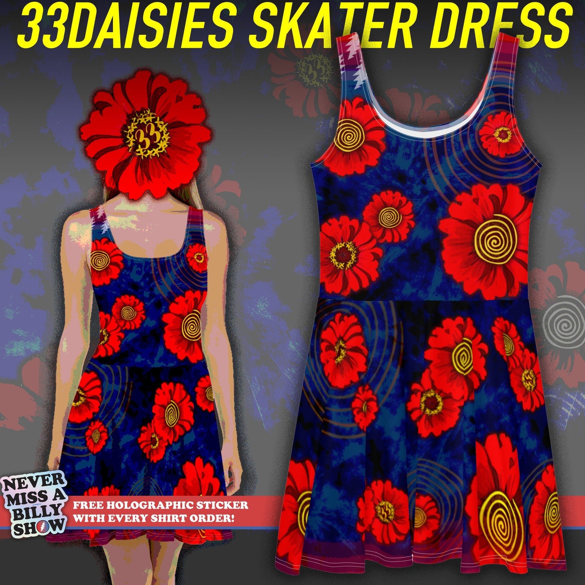 33Daisies Skater Dress