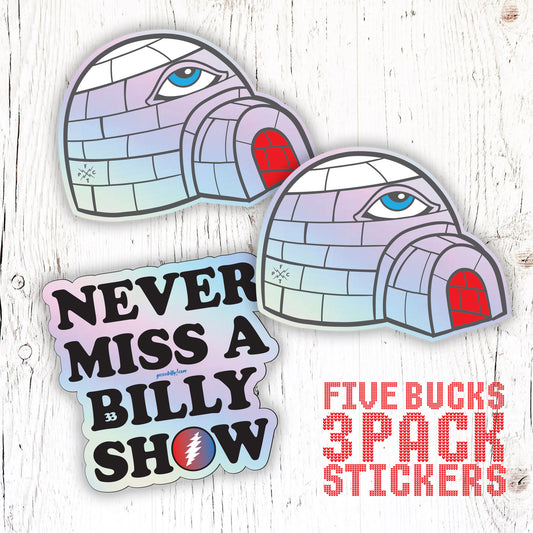 Polar Turmoil Sticker Pack (3)