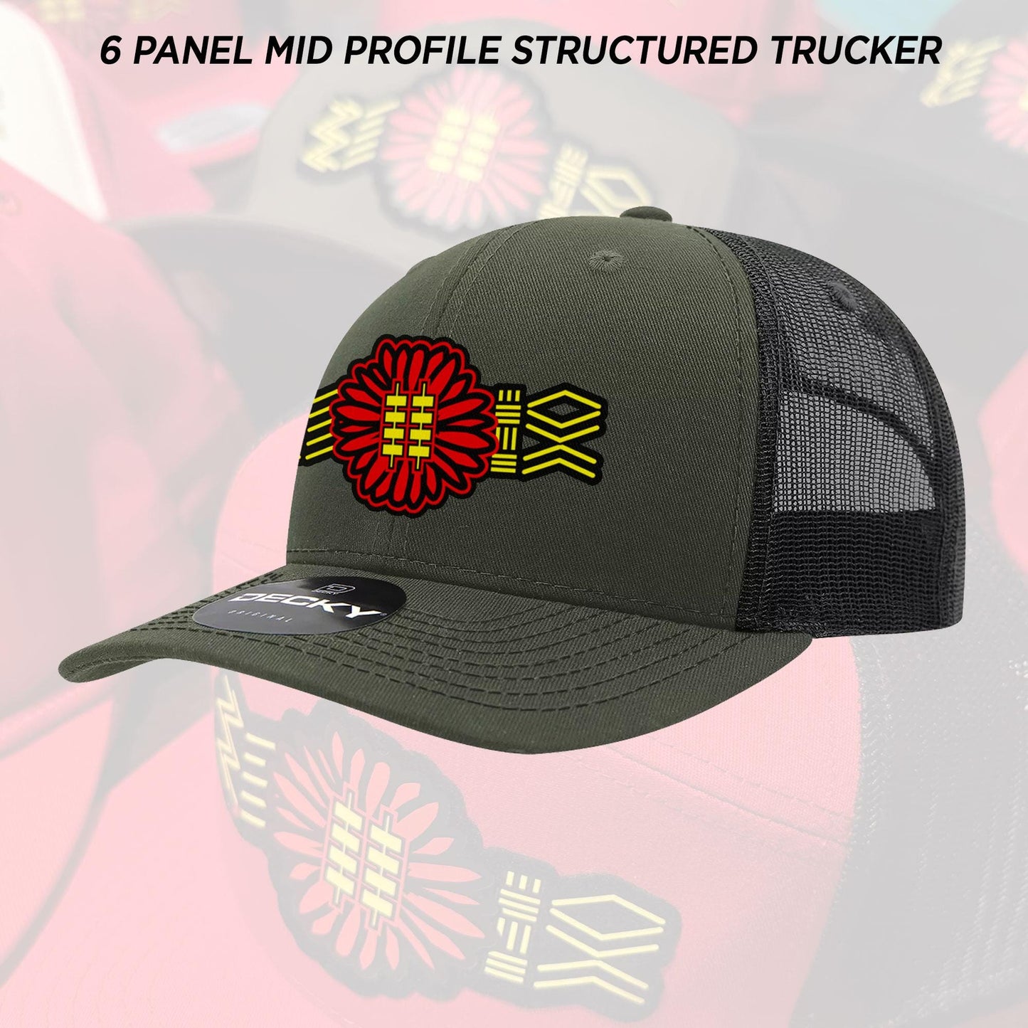 Daisy Symbols Hat