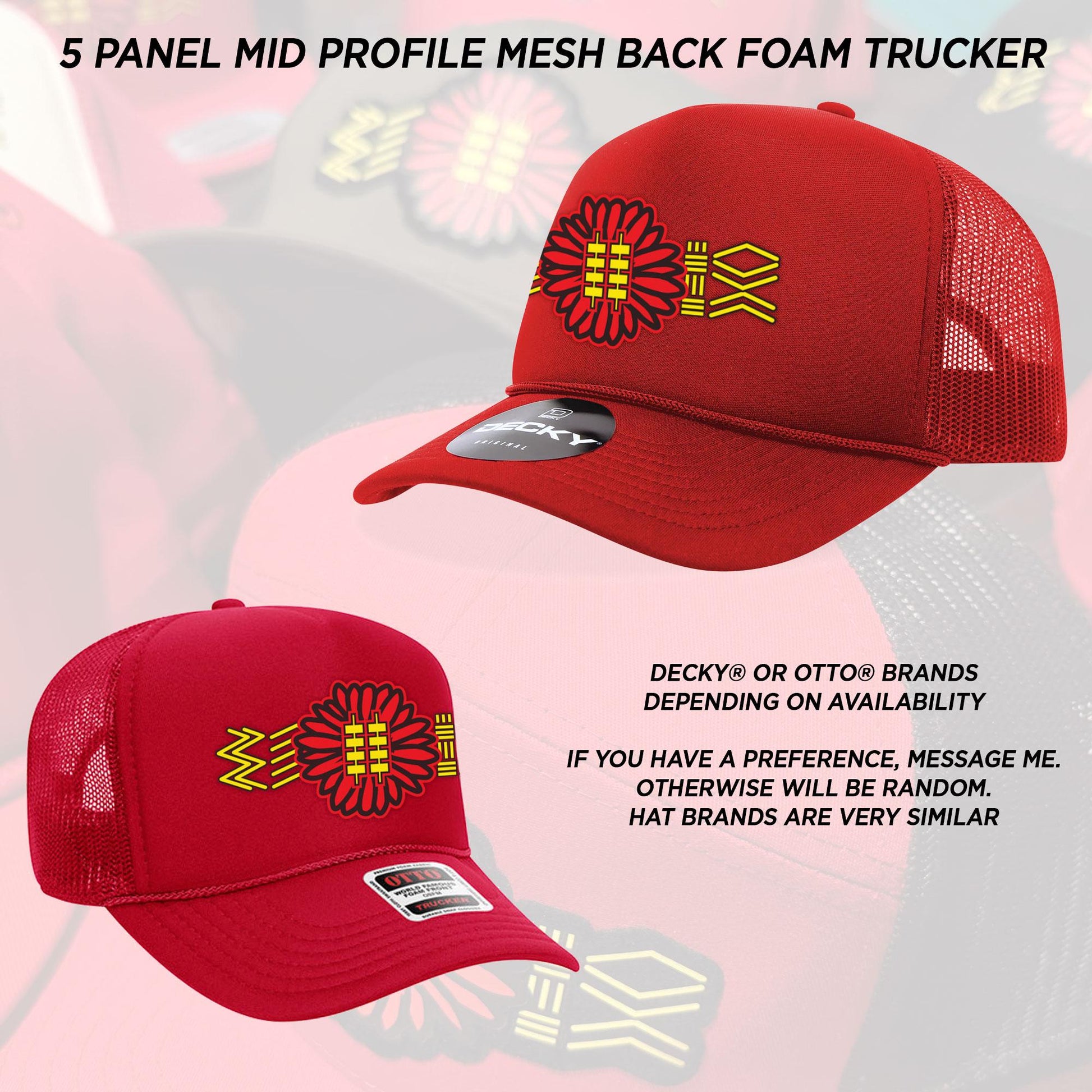 Daisy Symbols Hat