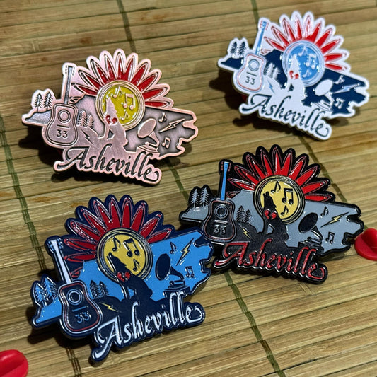 Asheville 6-Night Run Pins