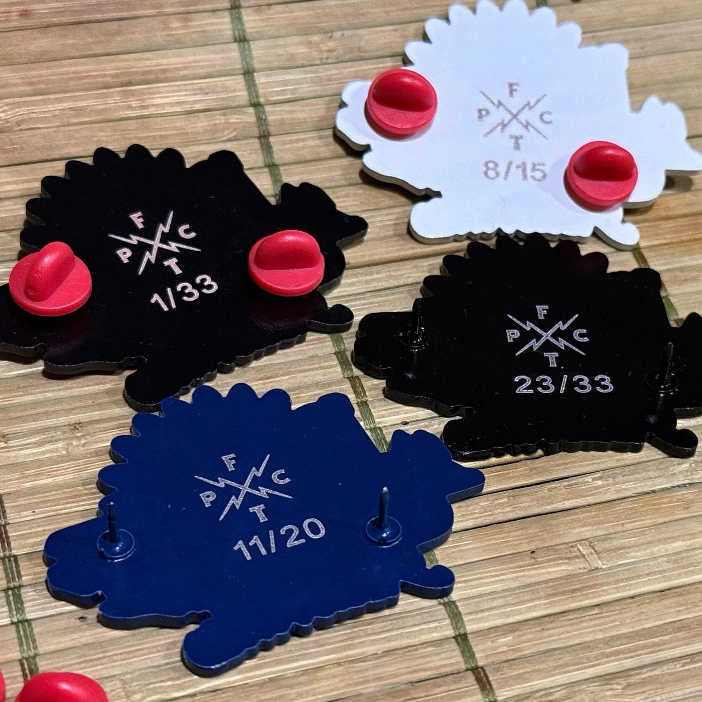 Asheville 6 Night Run Pins